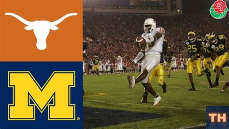 #13 Michigan VS #6 Texas | 2005 Rose Bowl