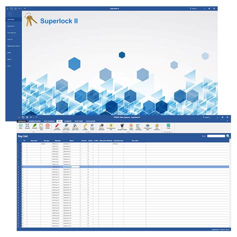 Superlock II Master Key Software - Keyprint Security Ltd