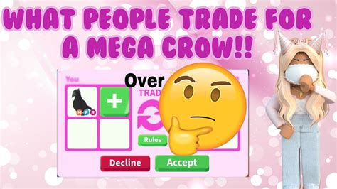 Roblox Adopt Me Mega Neon Crow