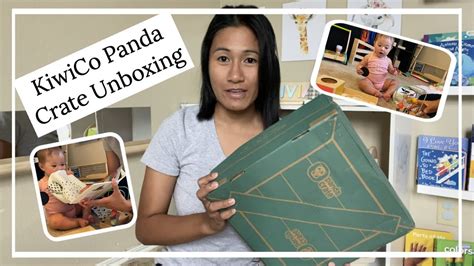 KiwiCo Panda Crate unboxing | First Box - YouTube