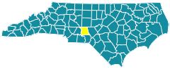 Montgomery County Representation - North Carolina General Assembly