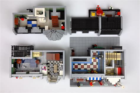 Own design interiors 2nd 3nd floor Green Grocer - LEGO Town ...