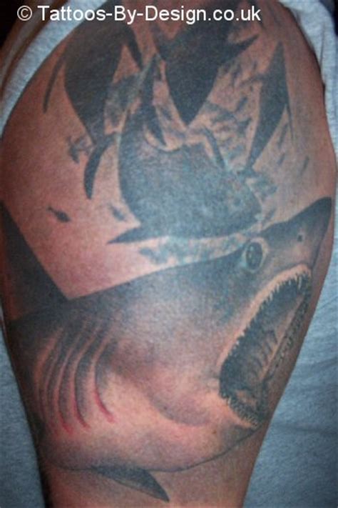 Mako shark hunting albacore Tattoo