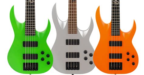 Solar Guitars Introduces Three New Bass Models – No Treble