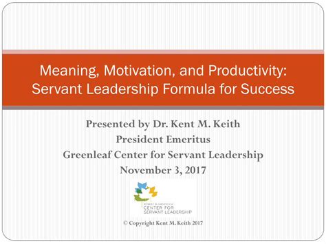 (PDF) Meaning, Motivation, and Productivity: Servant Leadership ......Douglas McGregor: Theory X ...