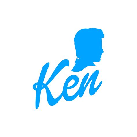 Ken svg clipart logo, vector – svgcosmos