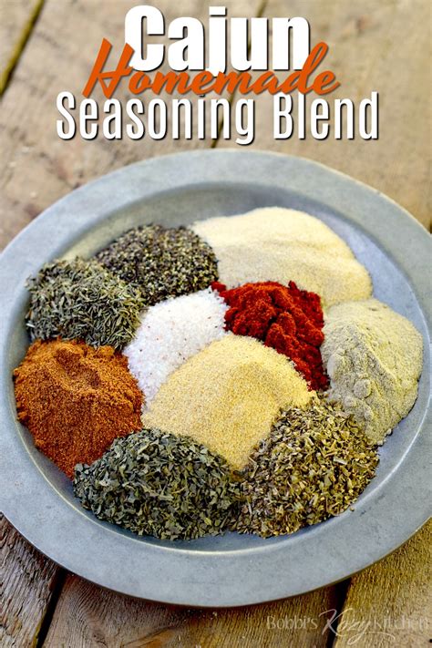 Homemade Cajun Seasoning Recipe - Bobbi's Kozy Kitchen