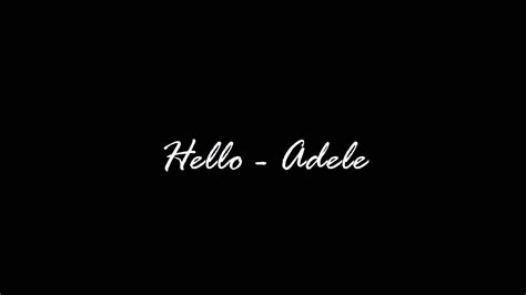 Hello (cover) - YouTube