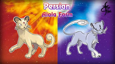 Alola persian by Elesteva on DeviantArt