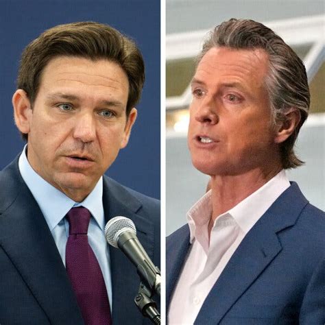 Ron DeSantis Accepts Gavin Newsom’s Challenge to Debate on Fox News - The New York Times