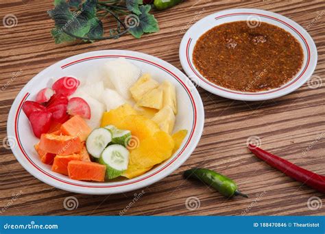 Rujak is Indonesian Traditional Food Stock Photo - Image of rujak, sauce: 188470846