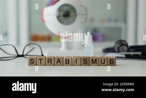 Strabismus heterotropia word and symptom of asymmetrical position of corneas. Strabismus causes ...