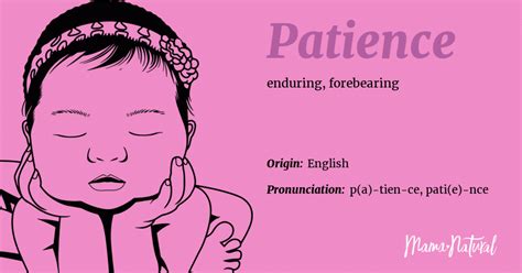 Patience Name Meaning, Origin, Popularity, Girl Names Like Patience ...