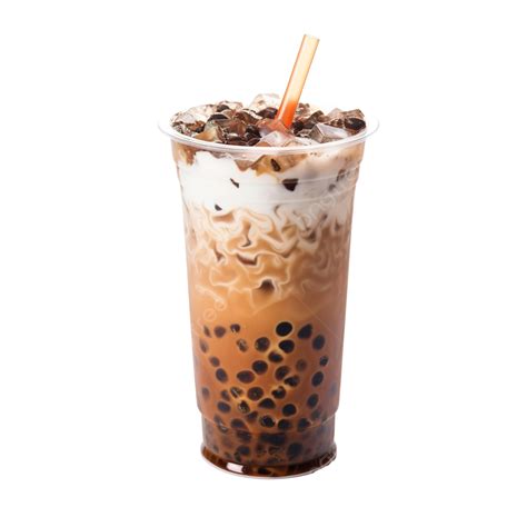 Minuman Coklat Boba Dengan Nata De Coco, Minum, Cokelat, Es PNG ...