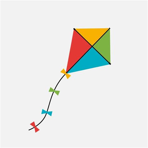 Kite Icon. Vector Illustration 2845806 Vector Art at Vecteezy