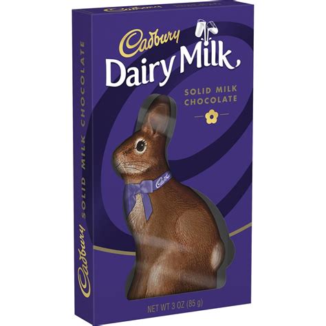 Cadbury Chocolate Easter Bunny, 3 Oz. - Walmart.com - Walmart.com