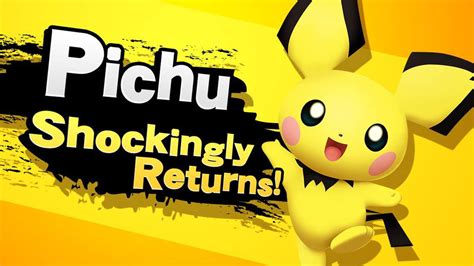 Pichu in Smash Ultimate: A Pre-Release Analysis | Smash Amino