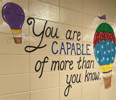 The inspirational quotes on the wall of this Alabama school are giving us all the feels ...