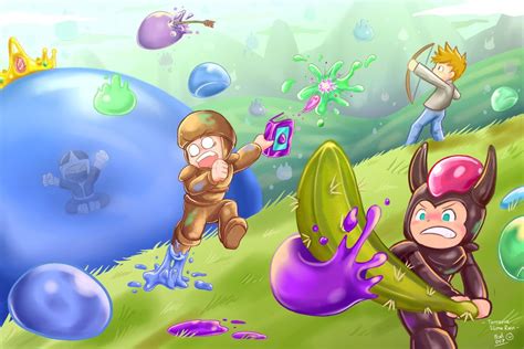 Terraria - Slime Rain by Pcat007.deviantart.com on @DeviantArt ...