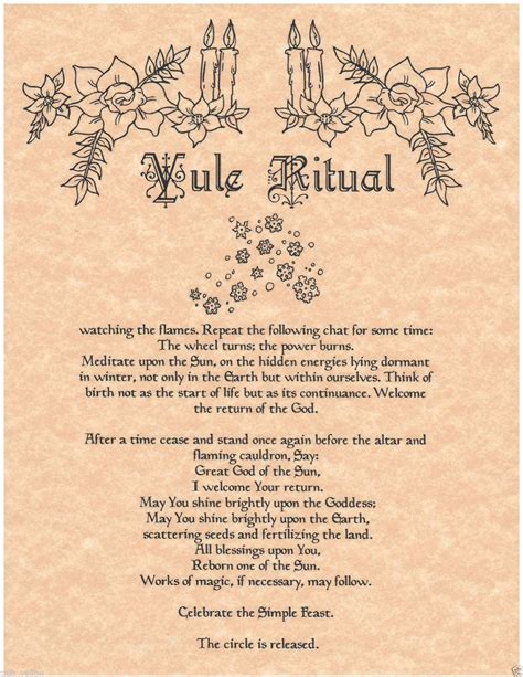 Yule Ritual | Yule, Pagan yule, Yule traditions