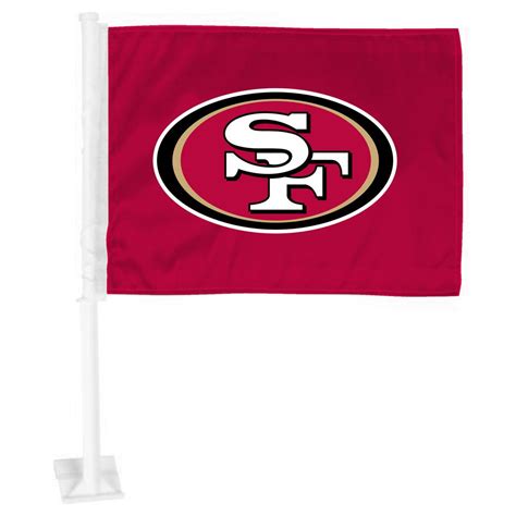 FANMATS NFL San Francisco 49ers Car Flag-26153 - The Home Depot