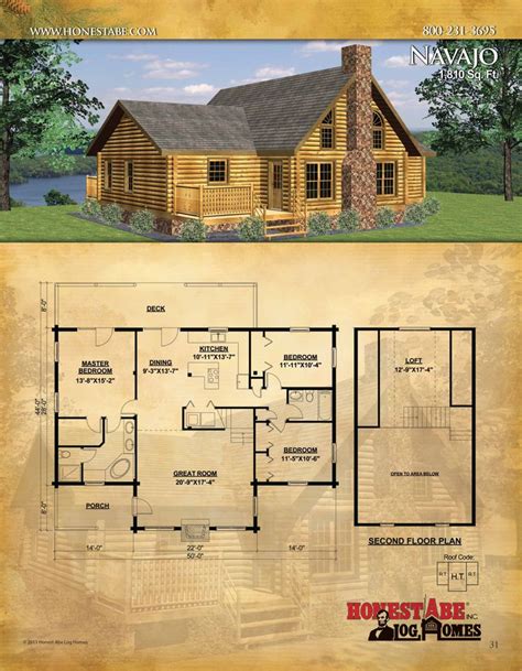 Browse Floor Plans for Our Custom Log Cabin Homes | Cabin house plans ...