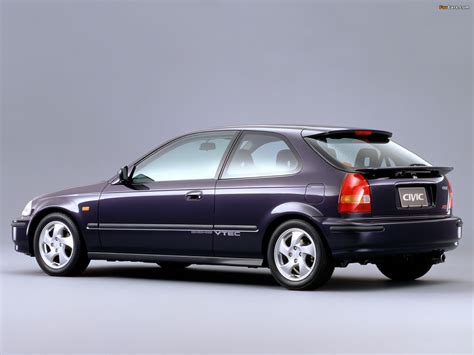 Honda Civic SiR-II Hatchback (EK4) 1995–97 wallpapers (1600x1200)