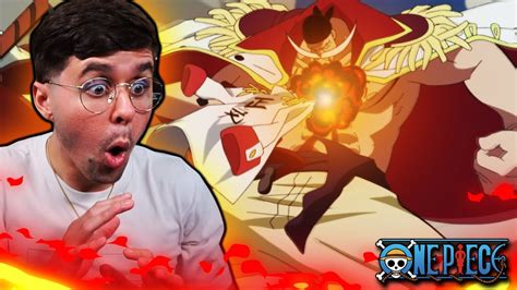 "AKAINU DEVOURS WHITEBEARD" One Piece Marineford Episode 476 AND 477 Live Reaction! - YouTube