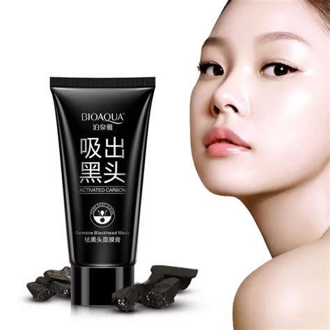 BIOAOUA Suction Black Mask Good Blackhead Removal Mask Effective Full Face Blackhead Treatments ...