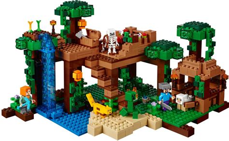 LEGO MINECRAFT 21125 DOMEK NA DRZEWIE W DŻUNGLII ! - 7706857876 - oficjalne archiwum allegro