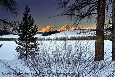 Little Redfish Lake Winter Sunrise | Wintry cold morning wit… | Flickr