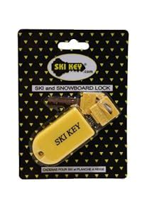 Amazon.com : Ski and Snowboard-Fat Ski Lock (Blue) : Sports & Outdoors