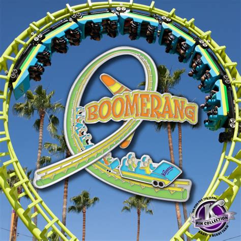 Boomerang Roller Coaster Knotts Berry Farm