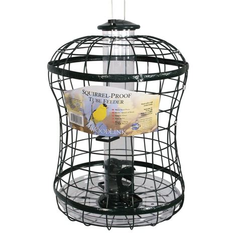 Shop WoodLink Metal Squirrel-Resistant Tube Bird Feeder at Lowes.com