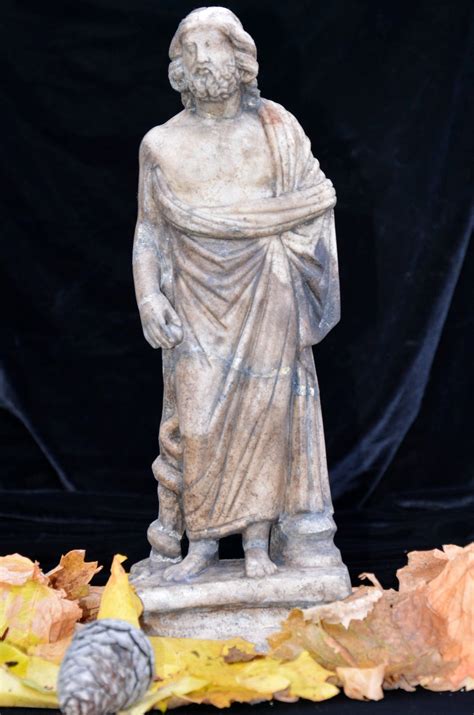 Ancient statue and bust of Asclepius, Serapis unearthed in Burdur's Kibyra | Daily Sabah