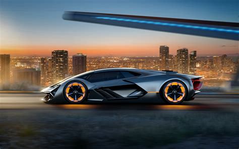 Lamborghini Terzo Millennio Concept Electric Sportcar 4K Wallpaper | HD ...