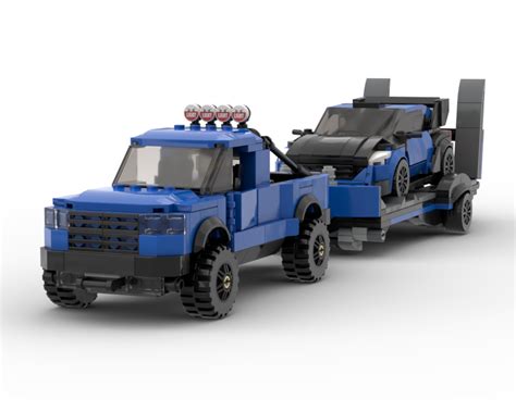 LEGO MOC Ford F150 Raptor and Rally spec Fiesta by legotuner33 | Rebrickable - Build with LEGO