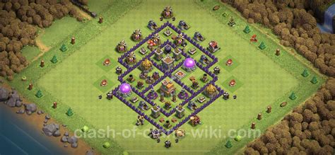 Trophy (Defense) Base TH7 with Link, Anti 3 Stars, Anti Everything - Clash of Clans - Town Hall ...