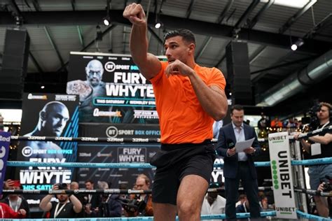 Photos: Tommy Fury Showing Off Moves at Open Workout - Boxing News