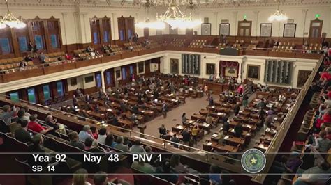 Texas Senate sends SB 14 to governor's desk | khou.com