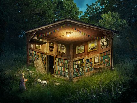 The Forest Library (1) | Images :: Behance