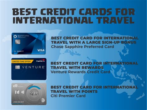 The Best Credit Cards for International Travel - Expensivity