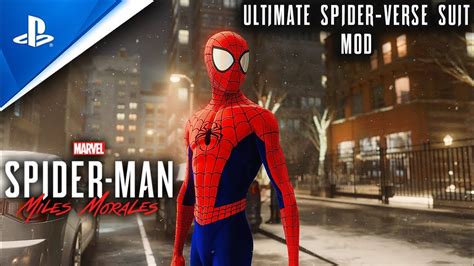 NEW Ultimate Spider-Man Spider-Verse Suit MOD! - Miles Morales PC Mods ...