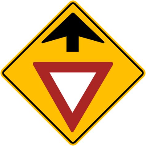 WB-2 - Yield Ahead Construction Traffic Sign – Western Safety Sign