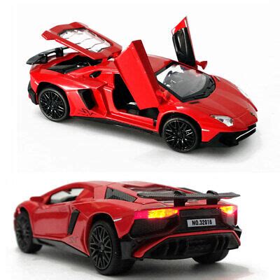 Lamborghini Aventador LP750-4 SV 1:32 Model Car Diecast Toy Vehicle ...