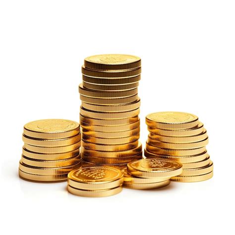 Premium Photo | Stack Of Dollar Coins Background