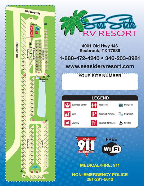 Map & Directions - Seaside RV Resort