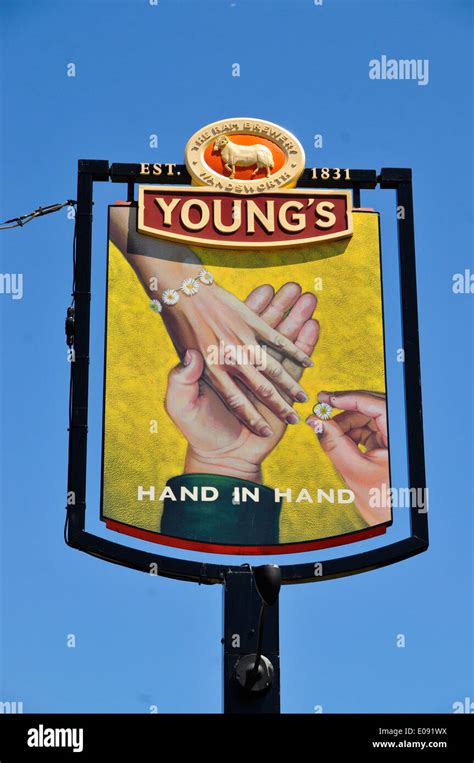 Hand in Hand pub, Wimbledon Village, Wimbledon, London, England Stock Photo - Alamy