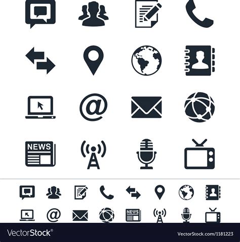 Communication Icons Free Download - Foto Kolekcija