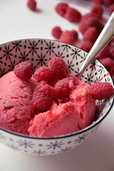 Sorbet framboise maison ultra fruité - Gourmet & Gourmand